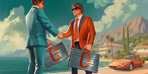 Vegasino online casino homepage showing game selection and promotional banners